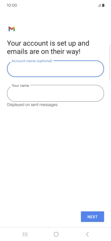 Press the field below 