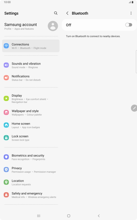 Press the indicator to turn on the function.
