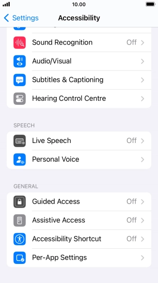 Press the required category below 