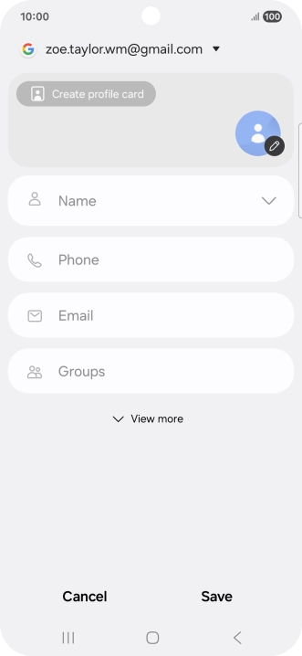 Press Name and key in the required name. Press Name and key in the required name.