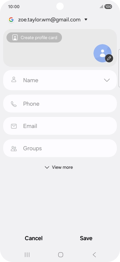 Press Name and key in the required name. Press Name and key in the required name.
