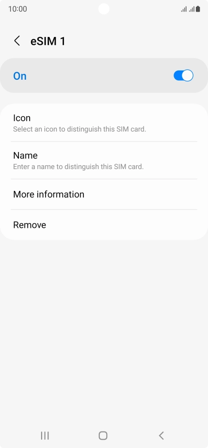Press the indicator to turn use of the price plan on or off. Press the indicator to turn use of the price plan on or off.
