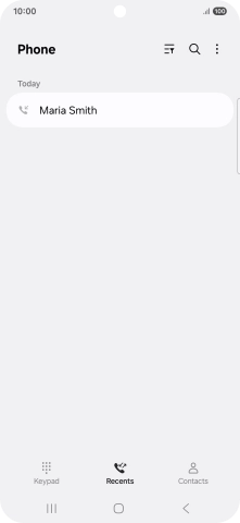 Press the required number.