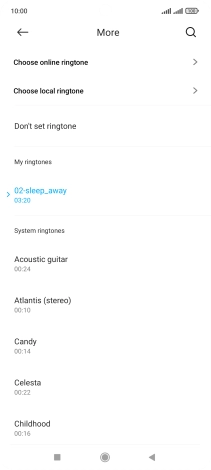 Press the Home key to return to the home screen. Press the Home key to return to the home screen.
