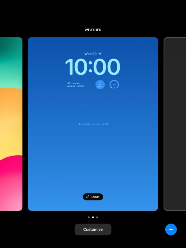 Press Focus. Press Focus.