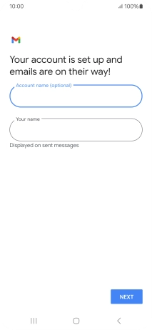 Press the field below 