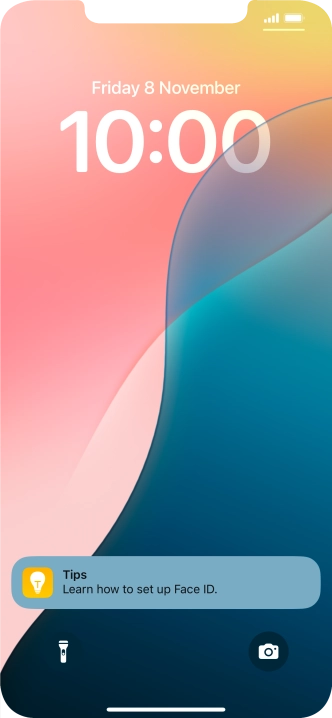 Press the required notification and follow the instructions on the screen to use the selected function.