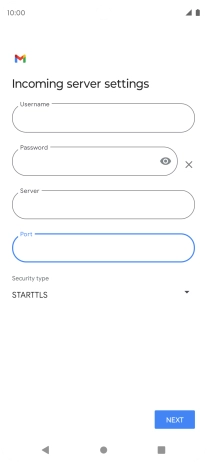 Press the drop down list below Press the drop down list below