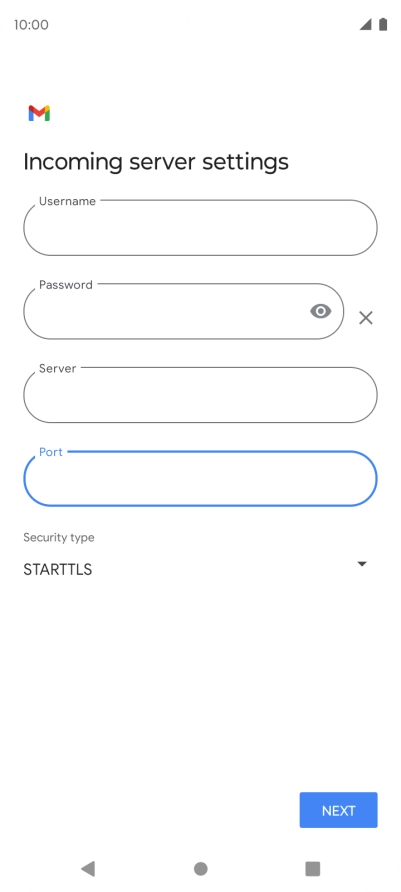 Press the drop down list below Press the drop down list below