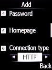 Select HTTP.