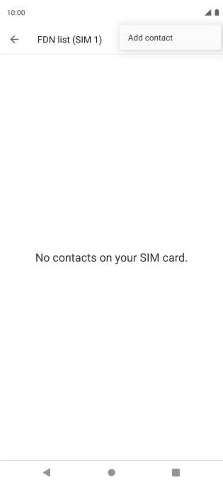 Press Add contact.