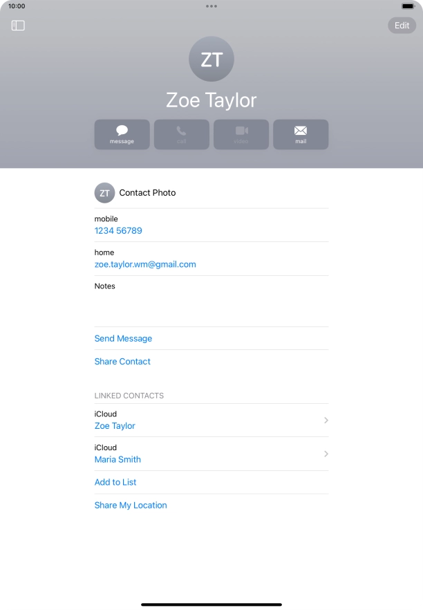 Slide your finger upwards starting from the bottom of the screen to return to the home screen.