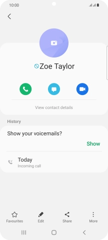 Press the Home key to return to the home screen. Press the Home key to return to the home screen.