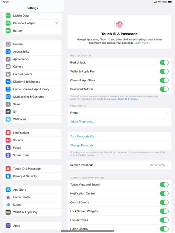 Press the indicators next to the required settings to turn them on or off. Press the indicators next to the required settings to turn them on or off.