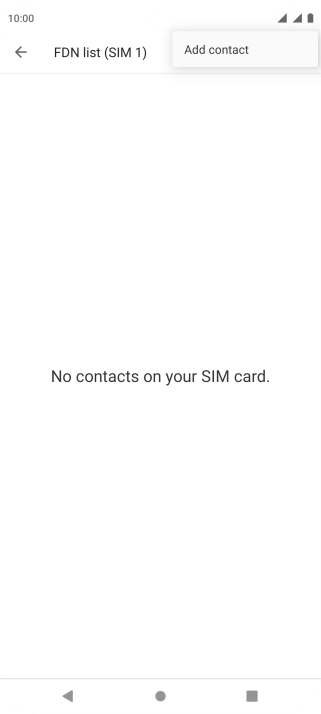 Press Add contact.