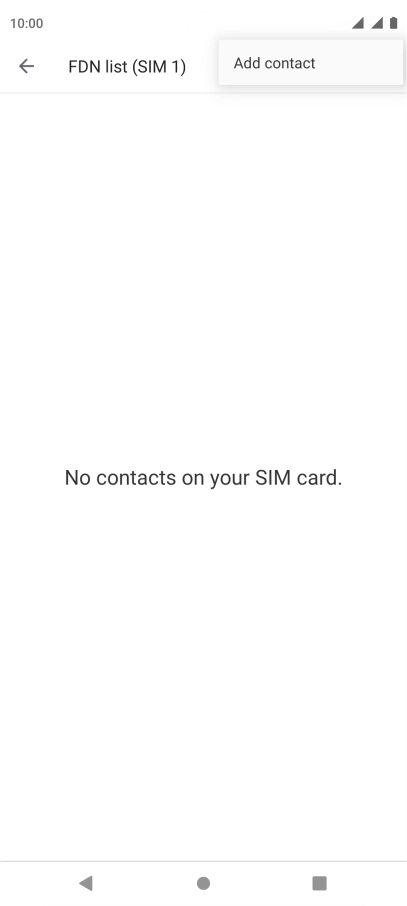 Press Add contact.