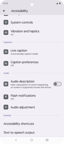 Press the required category below 