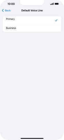 Press the required price plan.