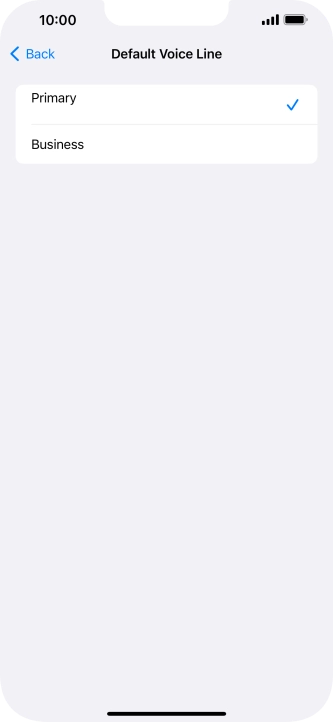 Press the required price plan.