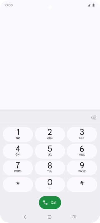Press and hold number key 1 to call voicemail. Follow the instructions to listen to your messages.