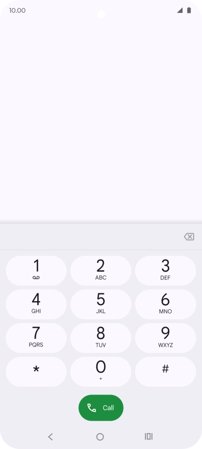 Press and hold number key 1 to call voicemail. Follow the instructions to listen to your messages.