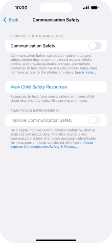 Press the indicator next to Press the indicator next to