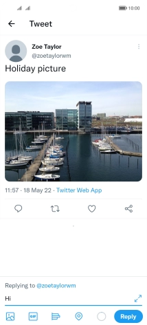 Write your reply and press Reply. Write your reply and press Reply.