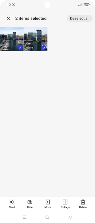 Press Send. Press Send.