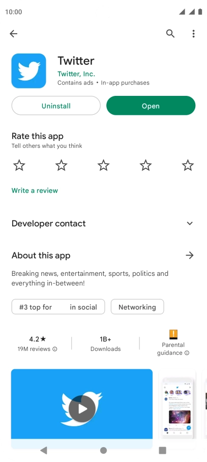 Press the Home key to return to the home screen. Press the Home key to return to the home screen.