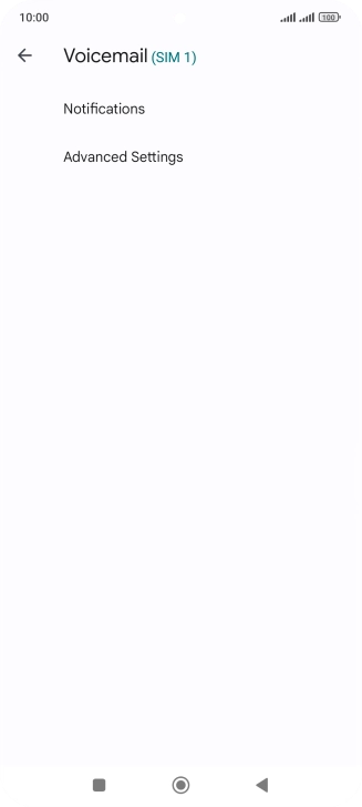 Press Advanced Settings.