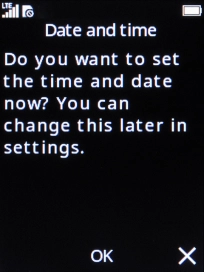 Press the Navigation key.