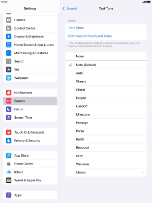 Press the required message tones to hear them. Press the required message tones to hear them.