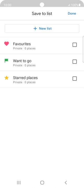 Press the required setting. Press the required setting.
