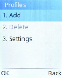 Select Settings.