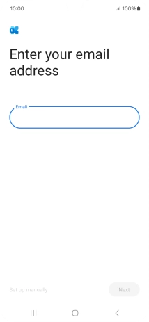 Press the field below 