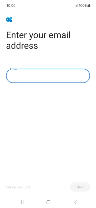 Press the field below 