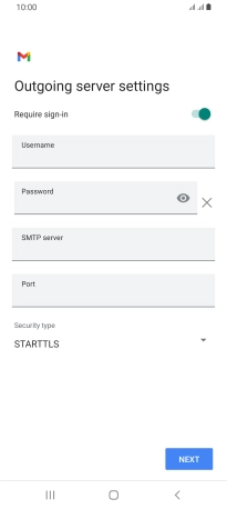 Press the indicator next to Press the indicator next to