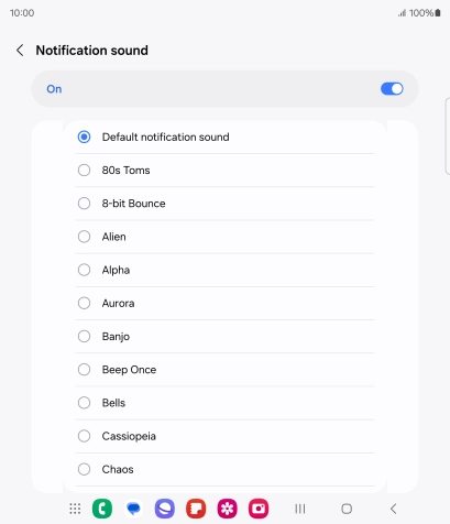 Press the required message tones to hear them.