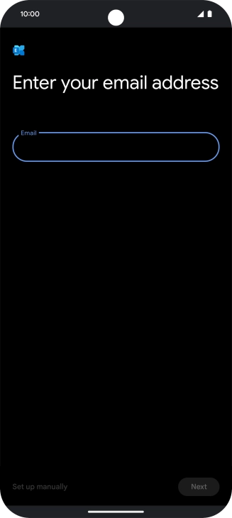 Press the field below 