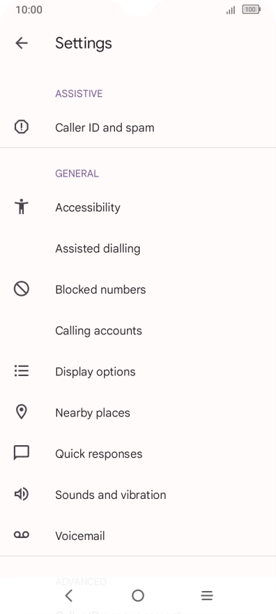 Press Calling accounts. Press Calling accounts.