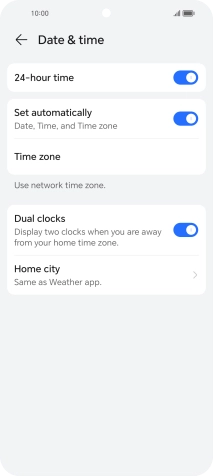 Slide your finger upwards starting from the bottom of the screen to return to the home screen.