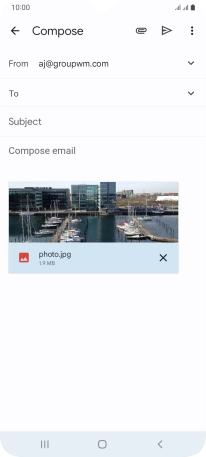 Press the field next to 