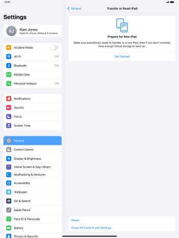 Press Get Started. Press Get Started.