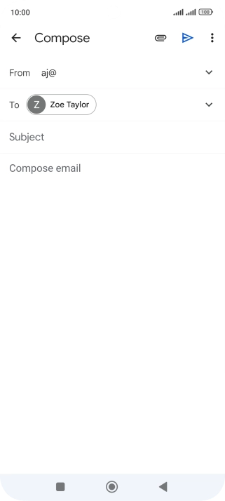 Press Subject and key in the required subject.