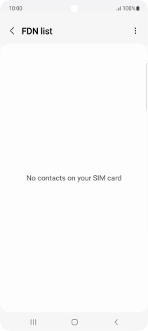 Press the menu icon.