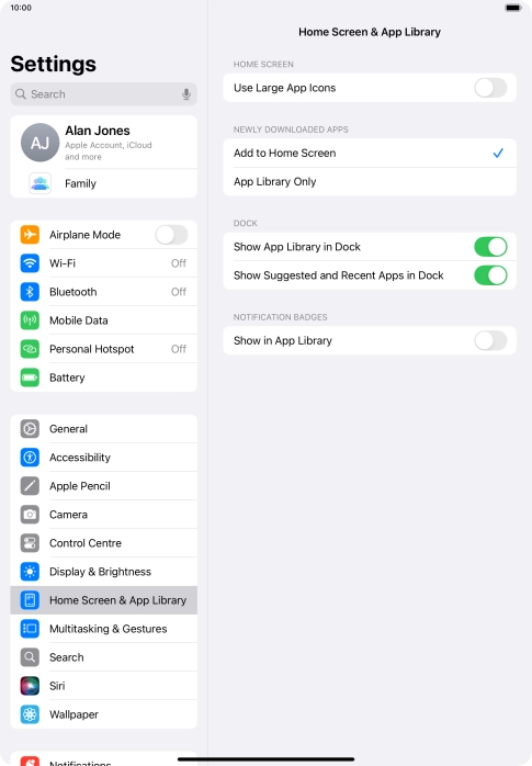 To add new downloaded apps to both the home screen and App Library, press Add to Home Screen. To add new downloaded apps to both the home screen and App Library, press Add to Home Screen.