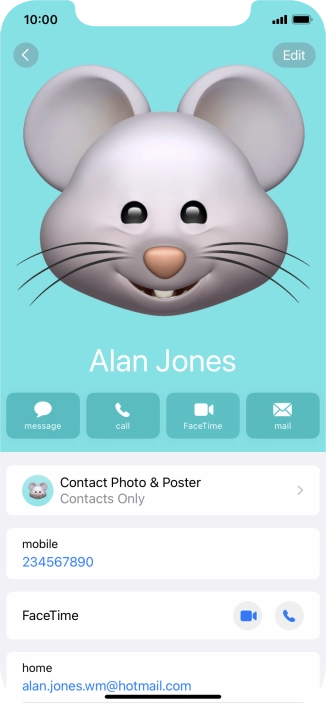 Slide your finger upwards starting from the bottom of the screen to return to the home screen.