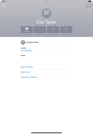 Slide your finger upwards starting from the bottom of the screen to return to the home screen.