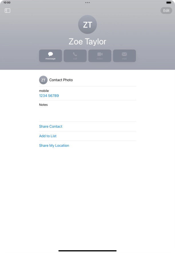 Slide your finger upwards starting from the bottom of the screen to return to the home screen.