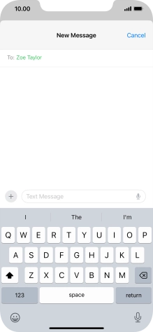 Press the microphone icon and say the required text. Press the microphone icon and say the required text.